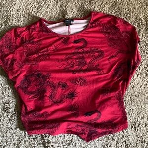 Dragon crop top